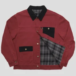 Pass~Port Workers Late Jacket - Brick Red