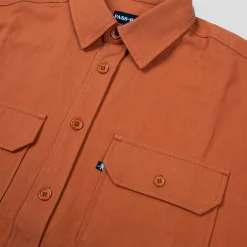 PASS~PORT "WORKERS" L/S SHIRT RUST