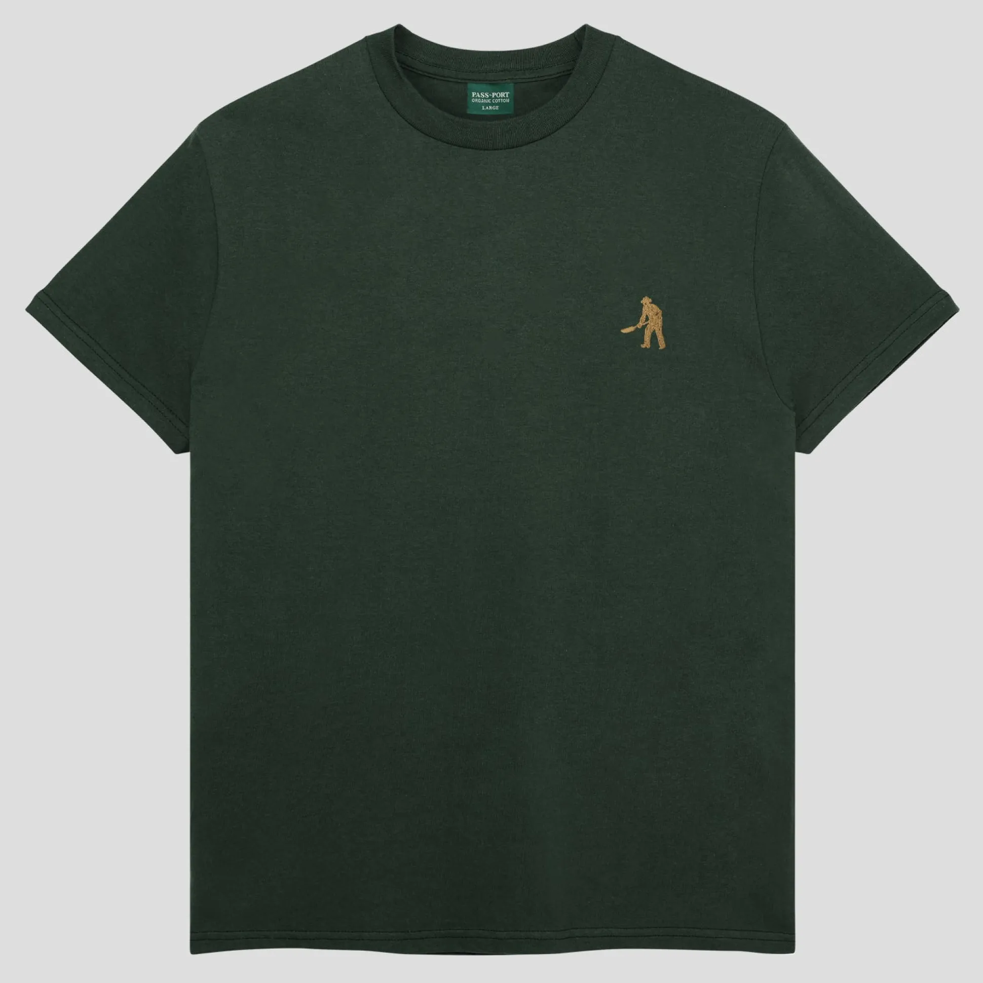 Pass~Port Workers Organic Tee - Bottle Green