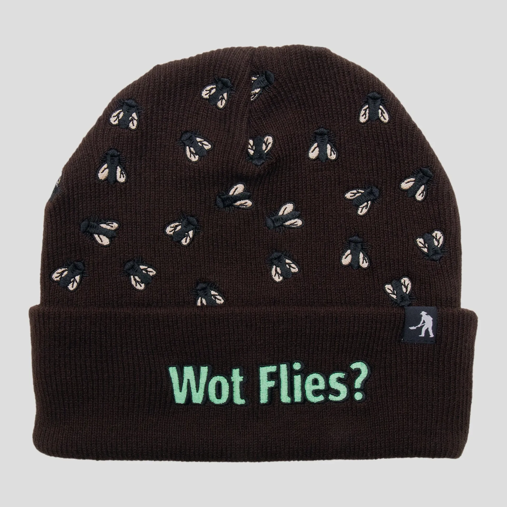 Pass~Port Wot Flies Beanie - Chocolate