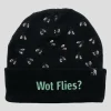 Pass~Port Wot Flies Beanie - Black