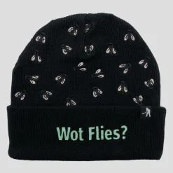 Pass~Port Wot Flies Beanie - Black