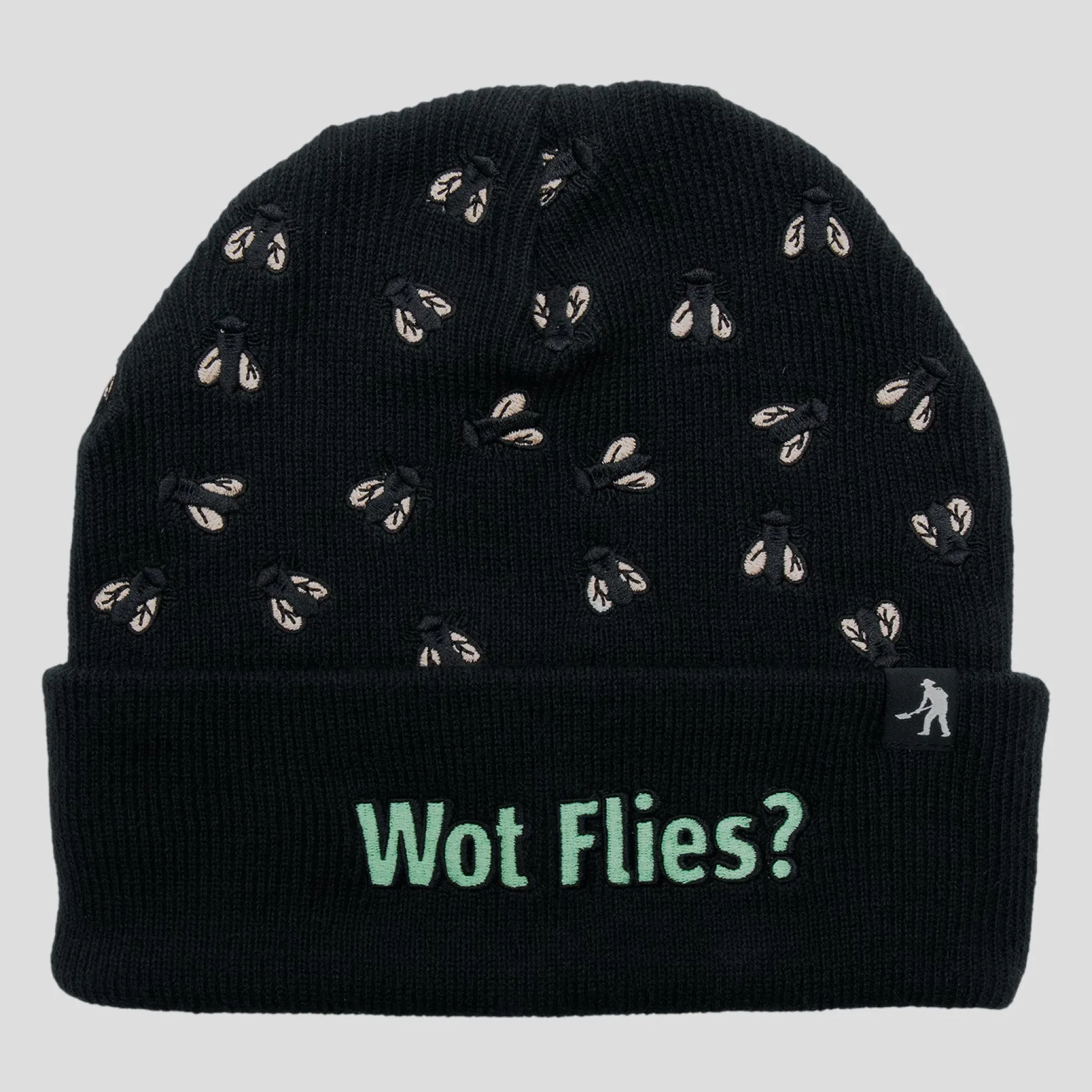 Pass~Port Wot Flies Beanie - Black