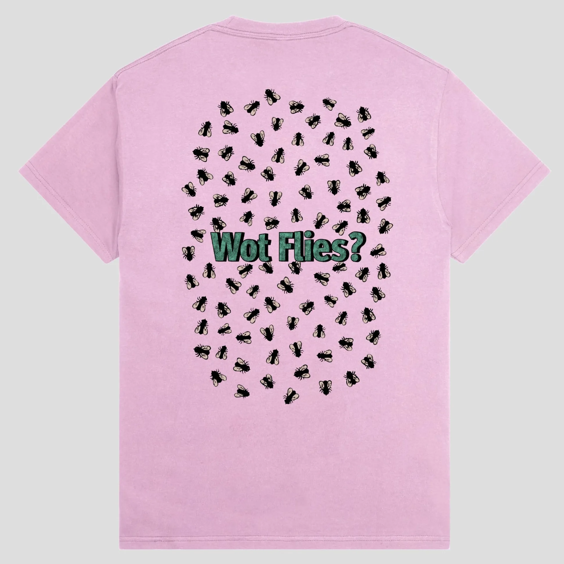 Pass~Port Wot Flies Tee - Light Pink