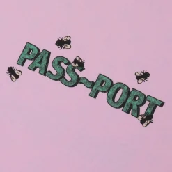 Pass~Port Wot Flies Tee - Light Pink
