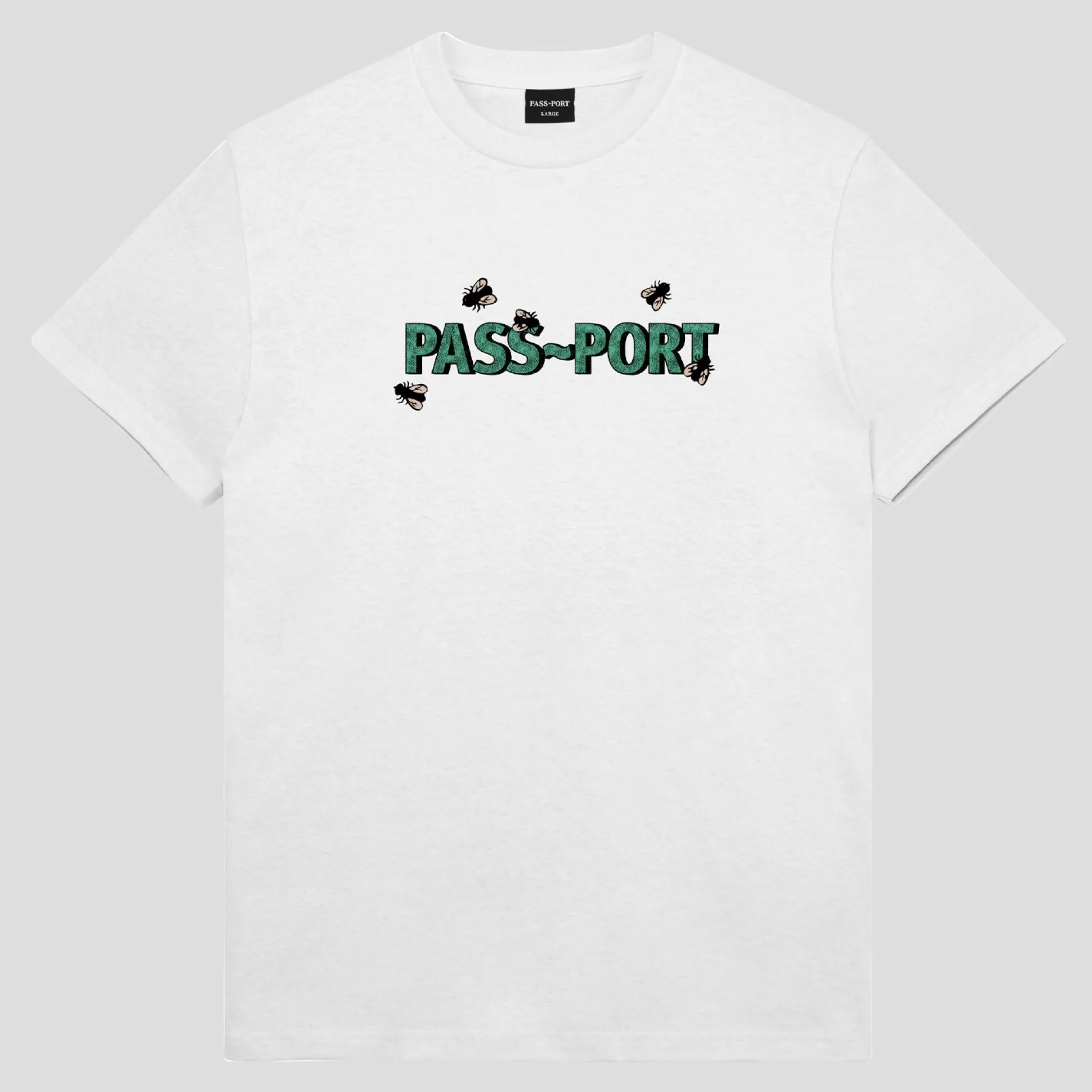 Pass~Port Wot Flies Tee - White