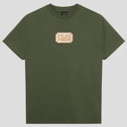 Pass~Port Yearbook Logo Tee - Olive