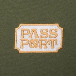 Pass~Port Yearbook Logo Tee - Olive