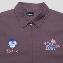 Pass~Port Yobbo Workers Jacket - Eggplant