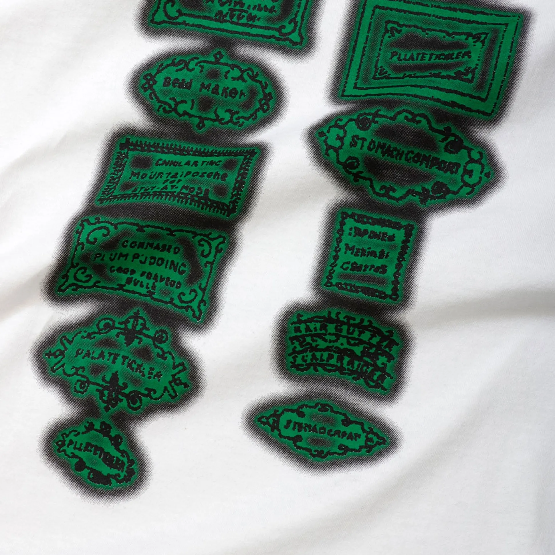 Pearls Ephemera Tee - White