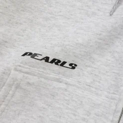 Pearls Ephemera Zip Hood - Ice Marle