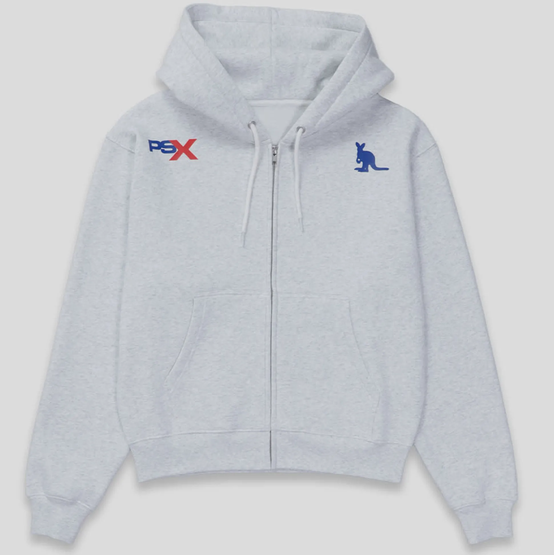 Pearls Skateboards Keel Zip Hood - Ice Marle