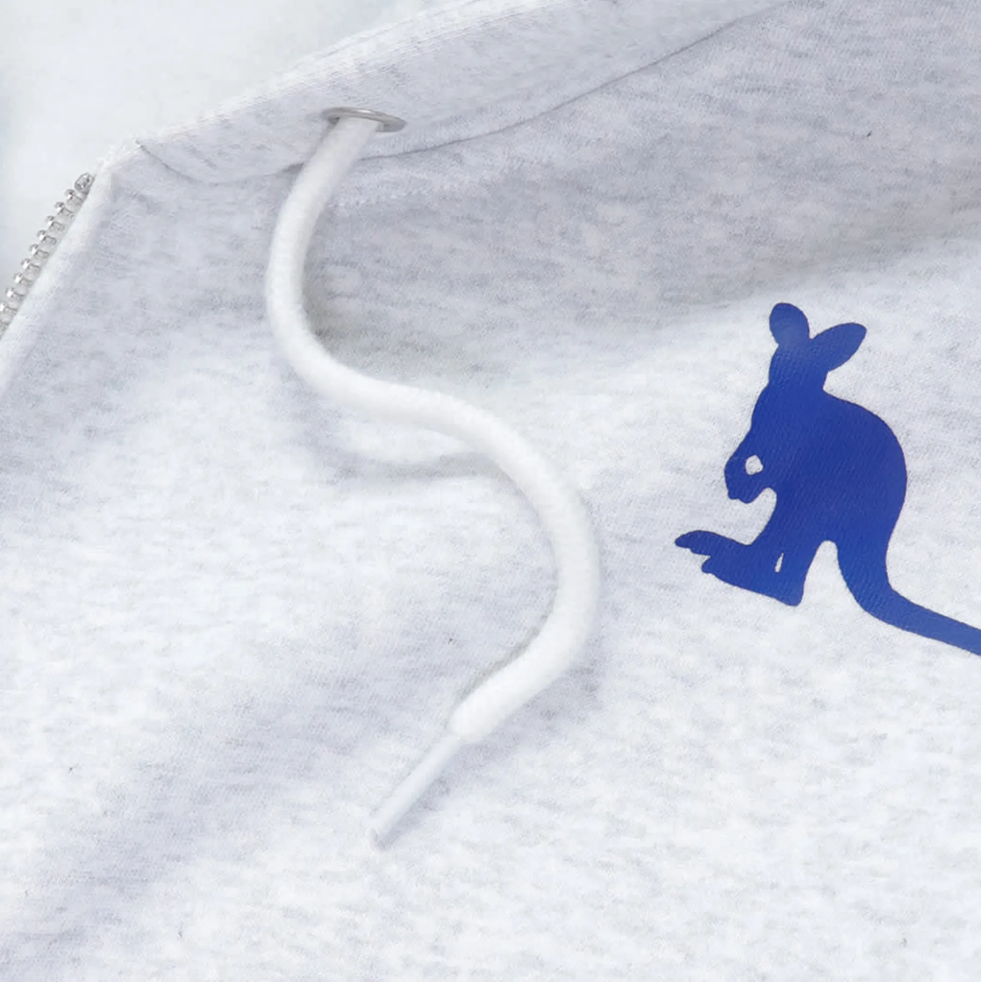 Pearls Skateboards Keel Zip Hood - Ice Marle