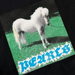 Pearls Skateboards Pony Tee - Black
