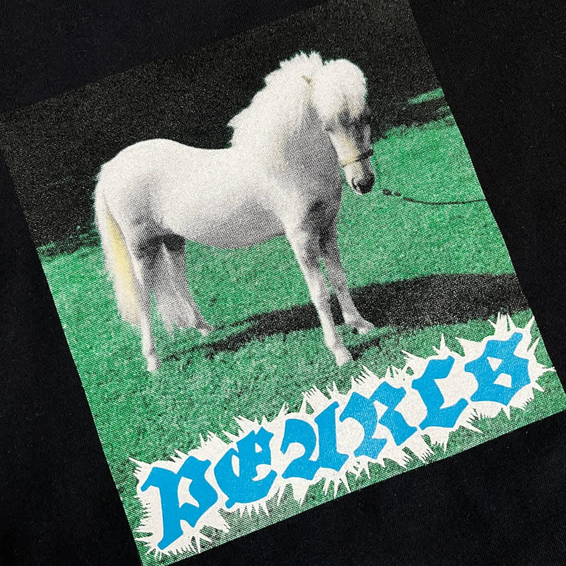 Pearls Skateboards Pony Tee - Black