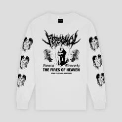 Personal Joint Funeral Fireworks L/S T-Shirt - White