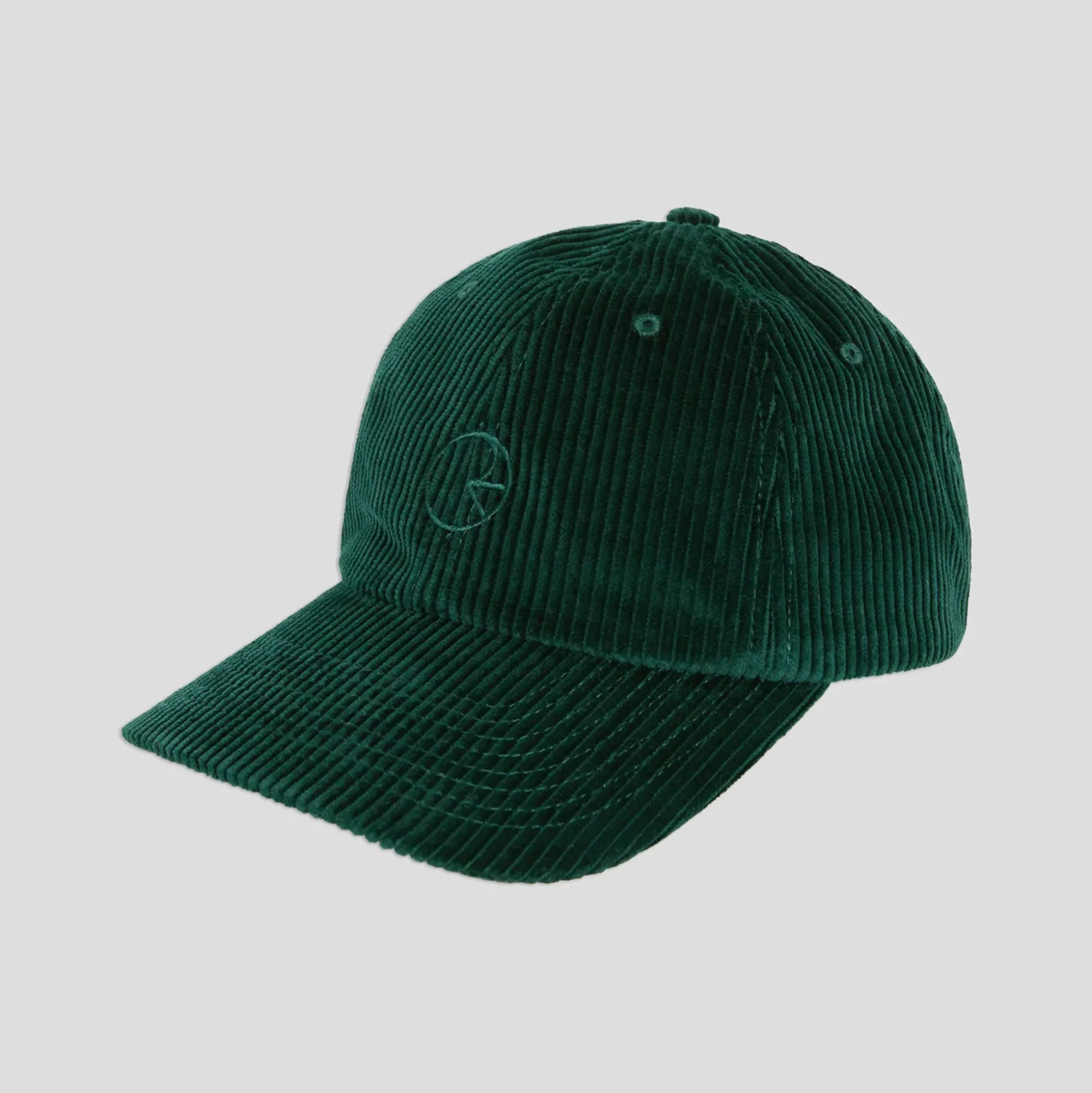 Polar Skate Co. Cord Sai Cap - Dark Emerald