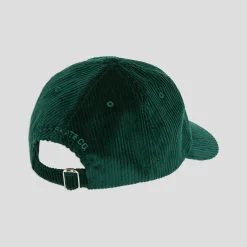 Polar Skate Co. Cord Sai Cap - Dark Emerald