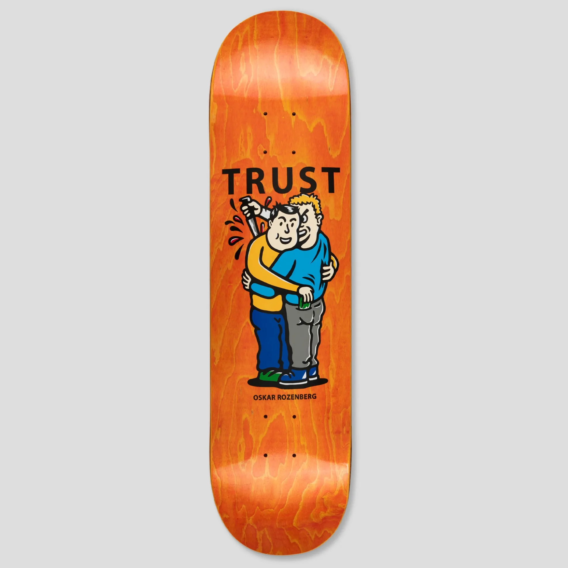 Polar Skate Co. Oskar Rozenberg Trust Veneer Deck - 8.25"