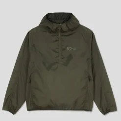 Polar Skate Co. Packable Anorak Jacket - Dirty Black