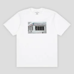 Quartersnacks Diner Tee - White