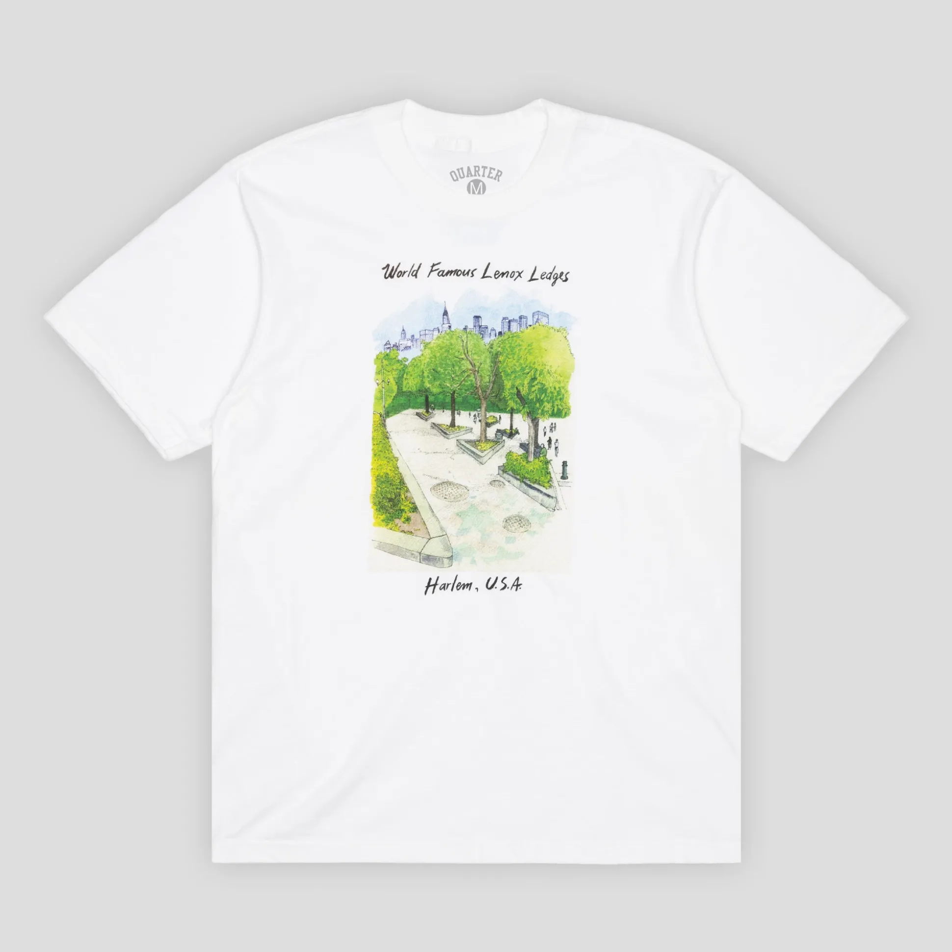 Quartersnacks Lenox Tee - White