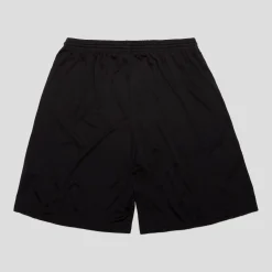 Quartersnacks 70s Logo Gym Short - Black