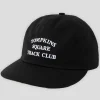 Quartersnacks Track Club Cap - Black Ripstop