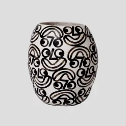 Rittle Large Vase - Black Speckle