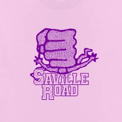 Saville Road Hammerfist Tee - Pink