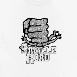Saville Road Hammerfist Tee - White