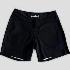 Saville Road Peace Boardshort- Black / White
