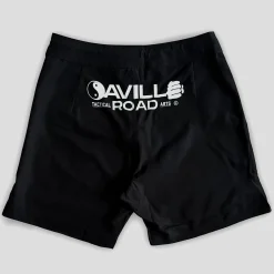Saville Road Peace Boardshort- Black / White