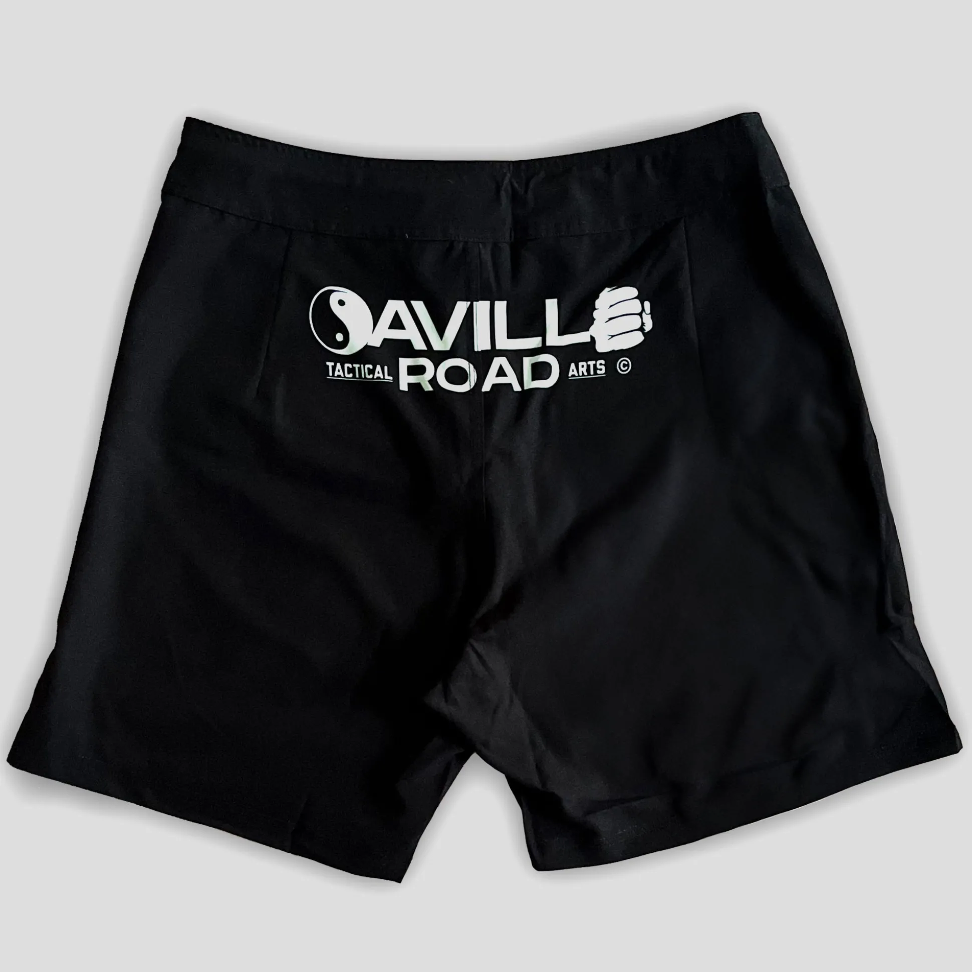 Saville Road Peace Boardshort- Black / White