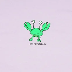 Sci-Fi Fantasy Crab T-Shirt - Orchid