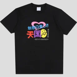 Sci-Fi Fantasy Foreign Figures T-Shirt - Black