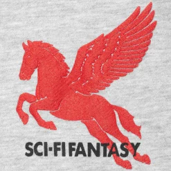 Sci-Fi Fantasy Pegasus Crewneck - Grey Heather