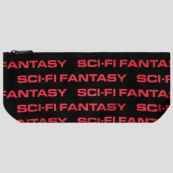 Sci-Fi Fantasy Pen Pouch - Black
