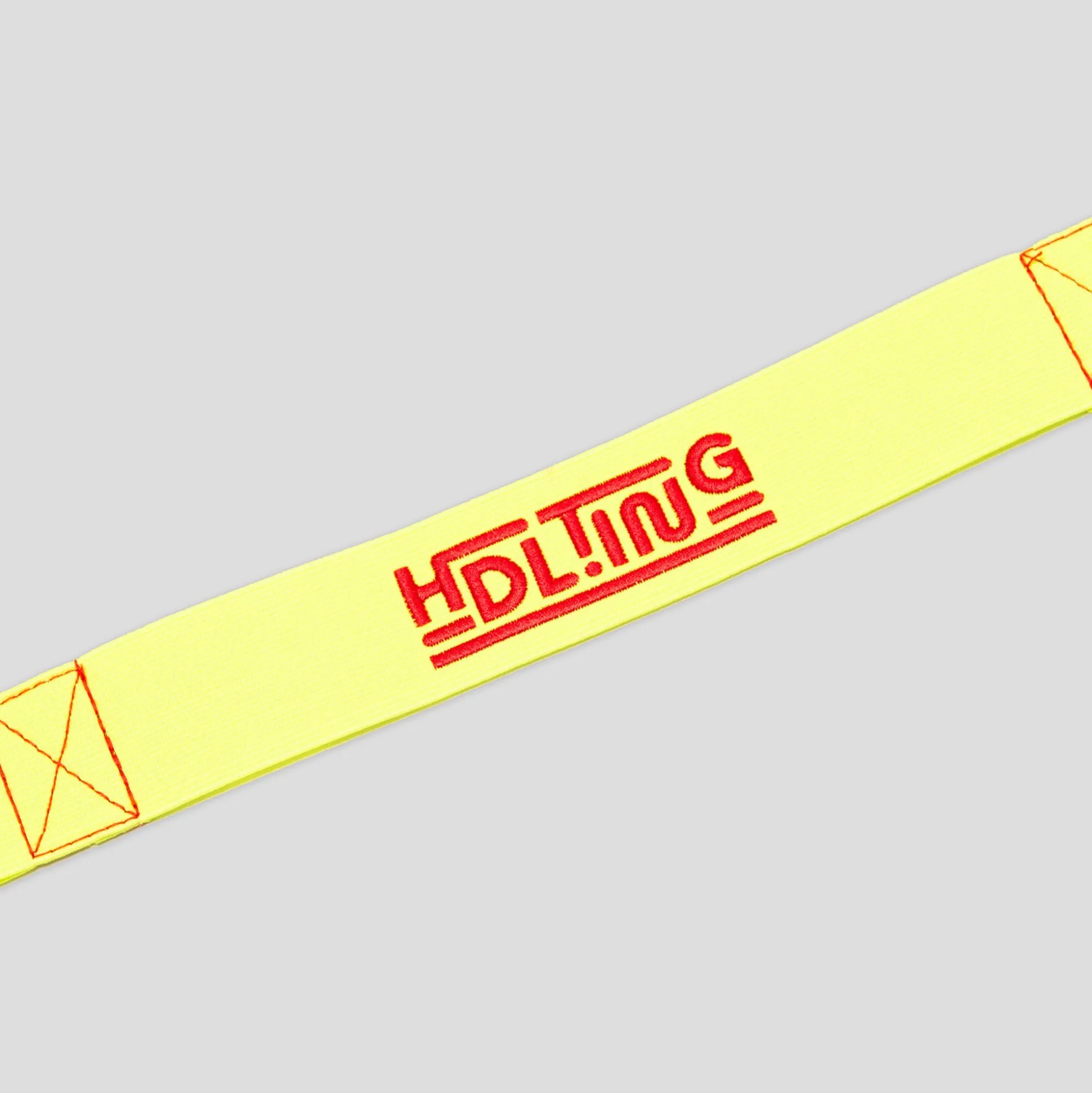 Slingting & Hoddle Skateboard Sling - Hi-Vis Yellow / Red
