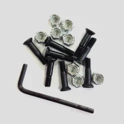 Sunday Hardware 1" Deck Bolts - Black / Silver
