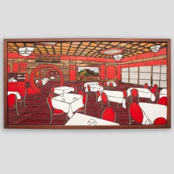 Trad Tiles - "Liu Rose The Ultimate In Chinese Cuisine"