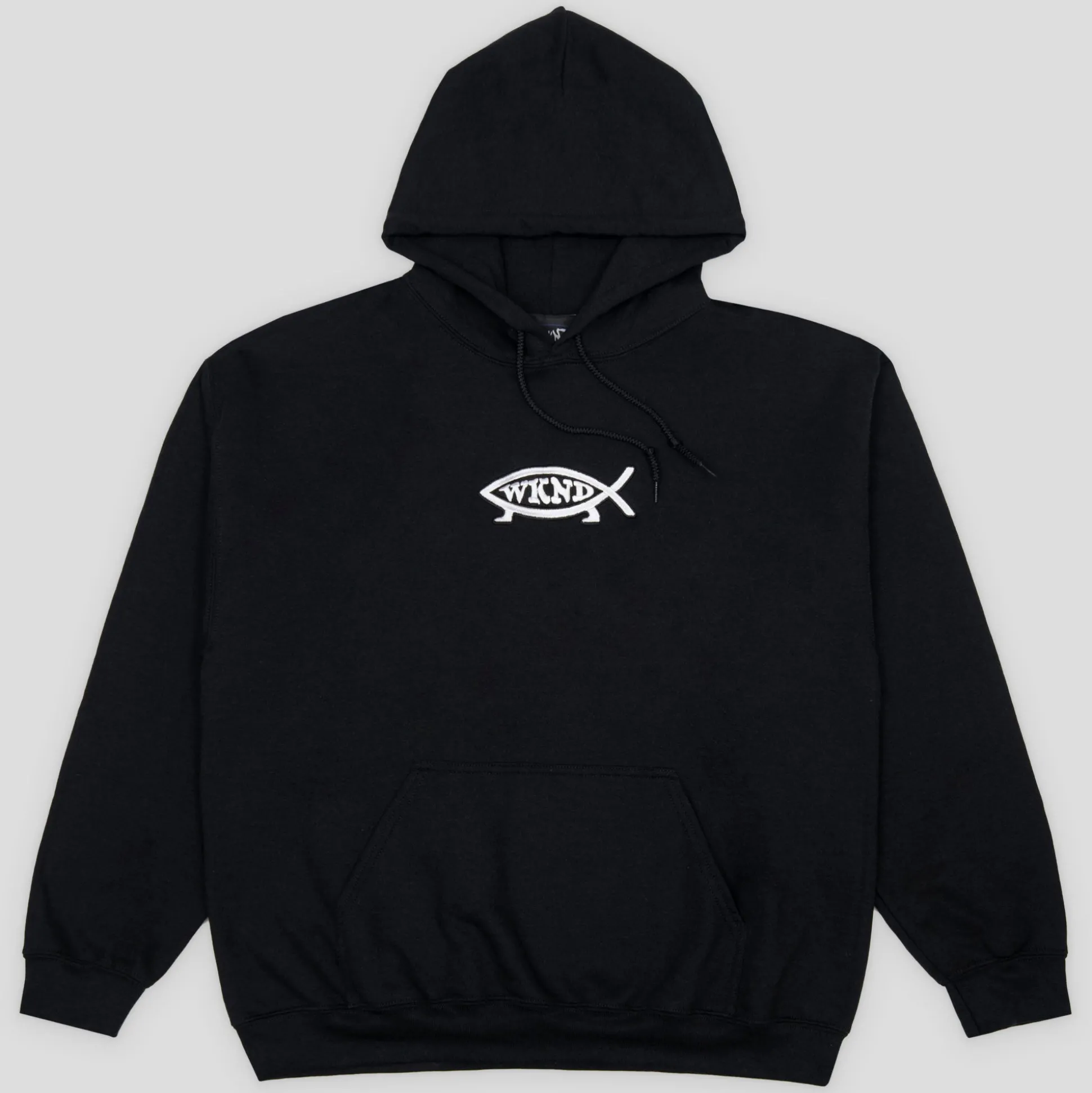 WKND Evo Fish Hoodie - Black
