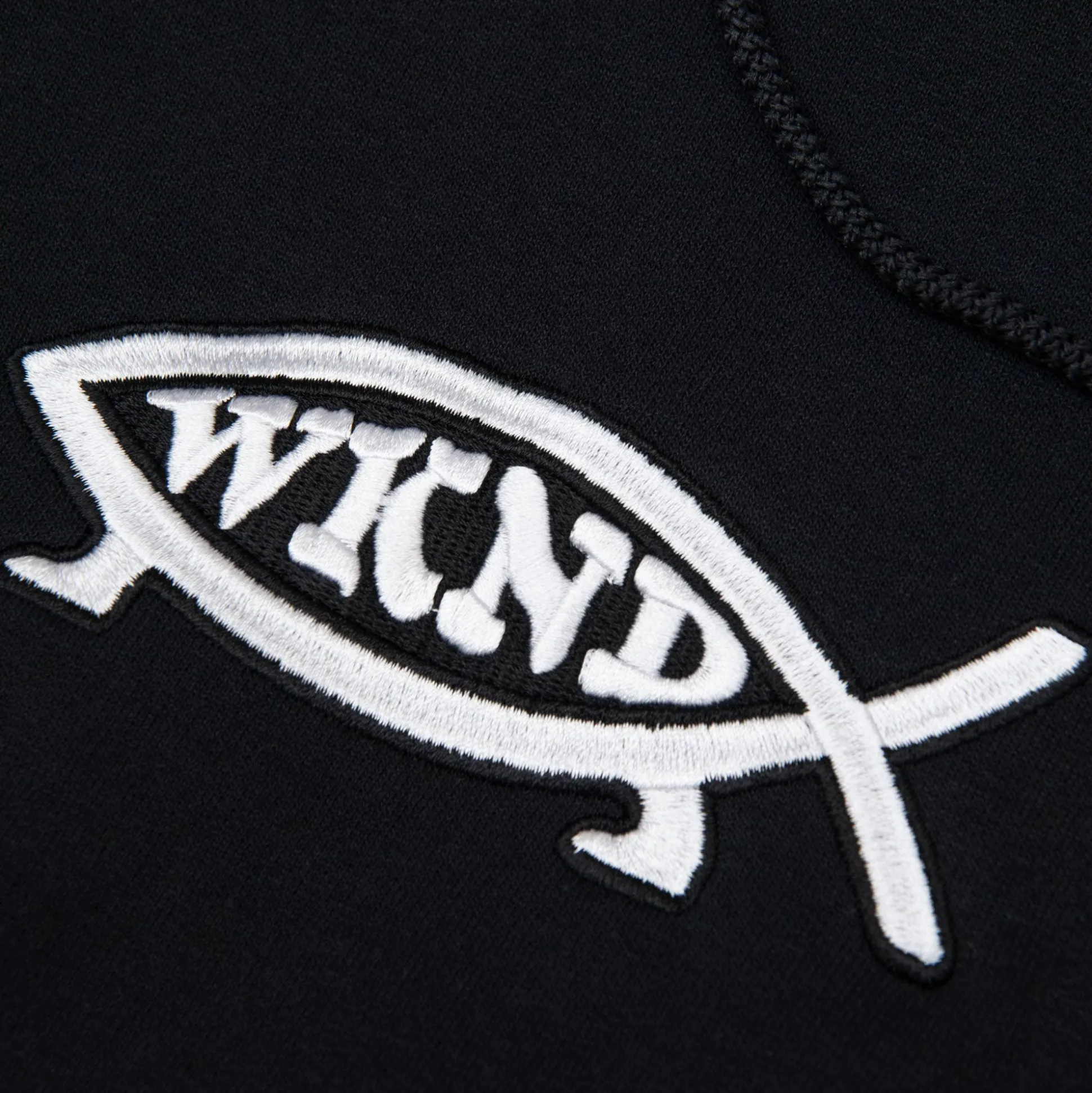 WKND Evo Fish Hoodie - Black