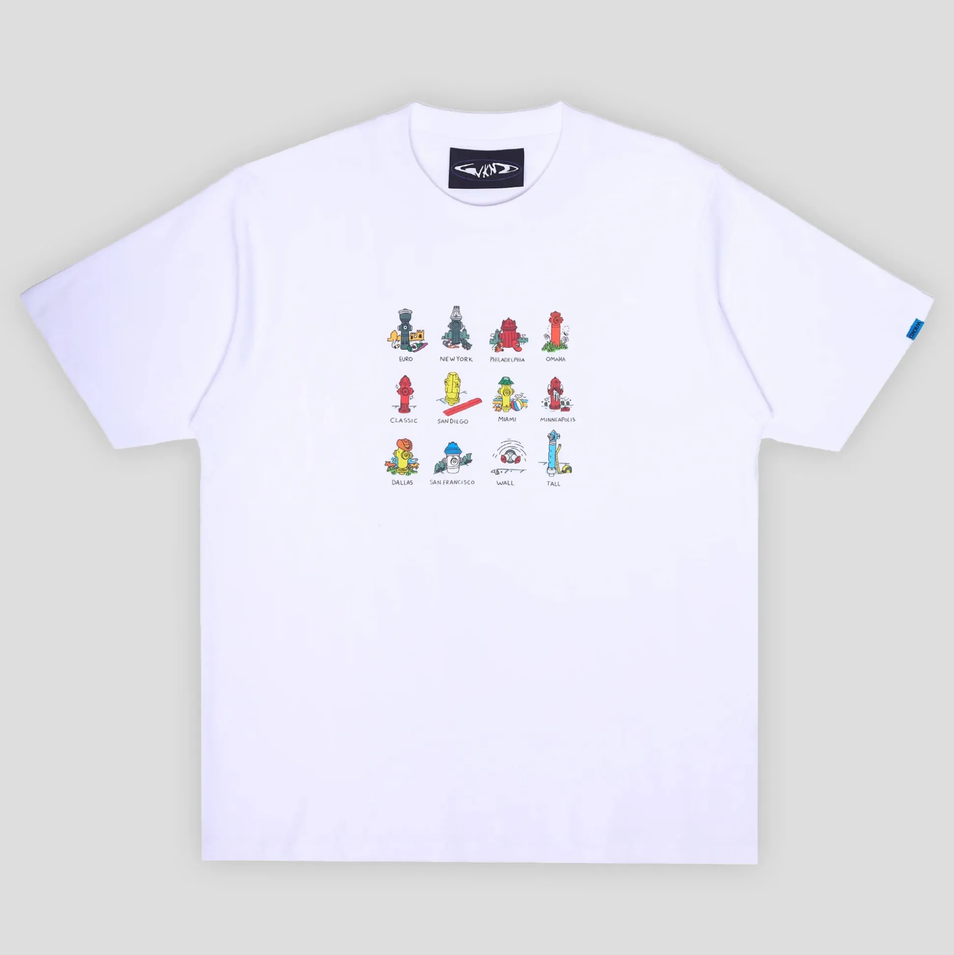 WKND Hydrant Tee - White