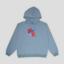 WKND Wingding Hoodie - Stone Blue