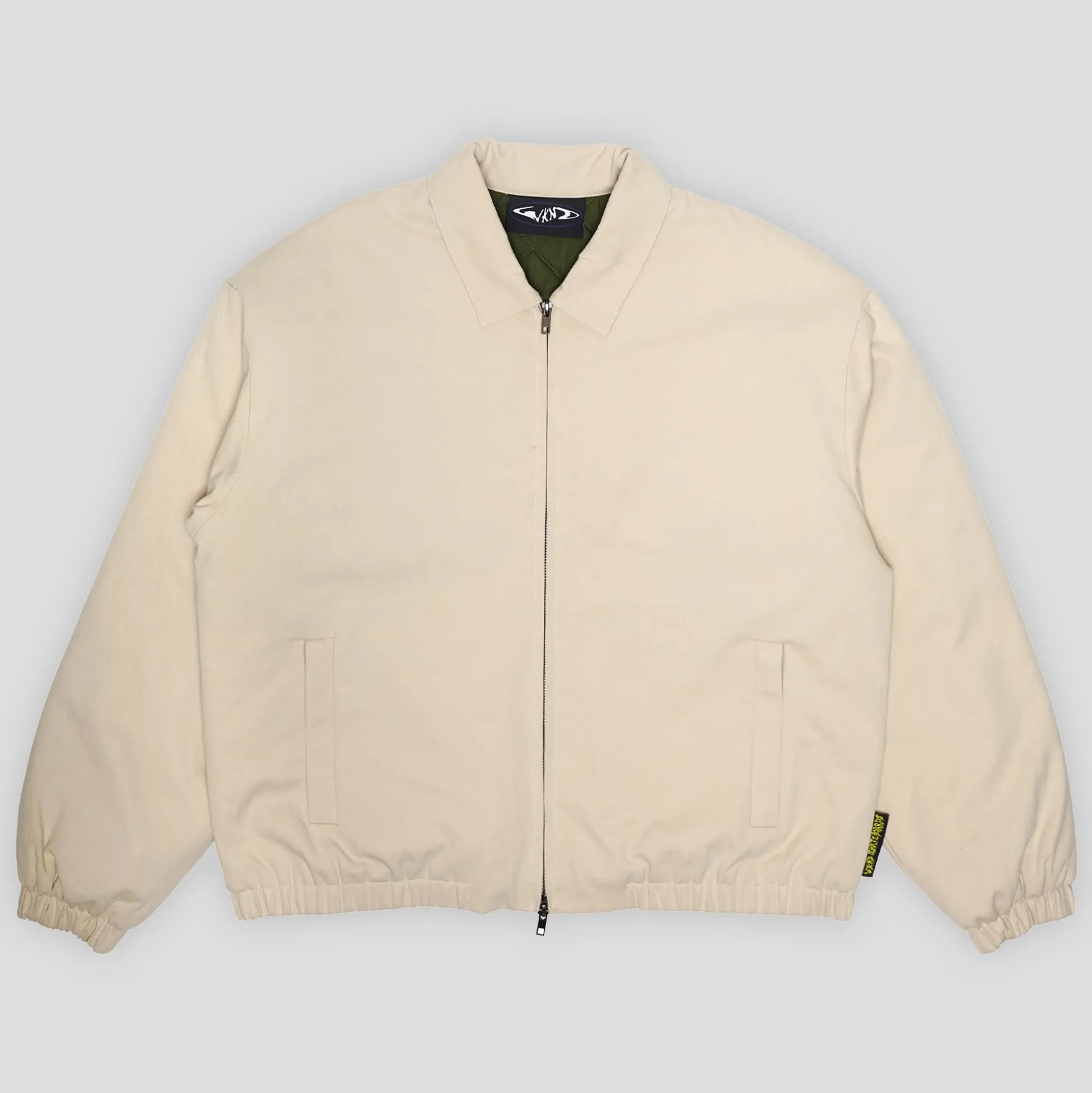 WKND Zip Jacket Lined - Stone