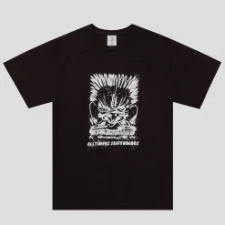 Alltimers Smushed Face Tee - Black