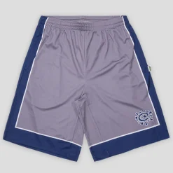 Always Do What You Should Do Court Shorts - Grey/Navy