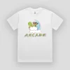 Arcade Alien Tee - White