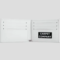 Carpet Company Leather Wallet - White